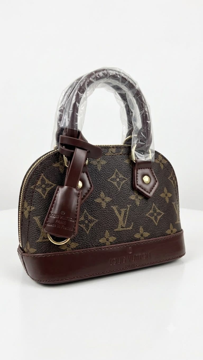 Monogram Burgundy Trim